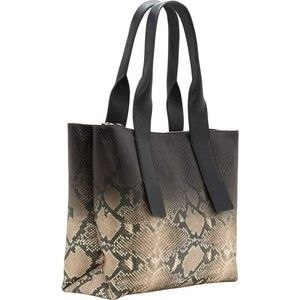 Women's Vince Camuto Dee Tote Bag Natural/Black OSFA